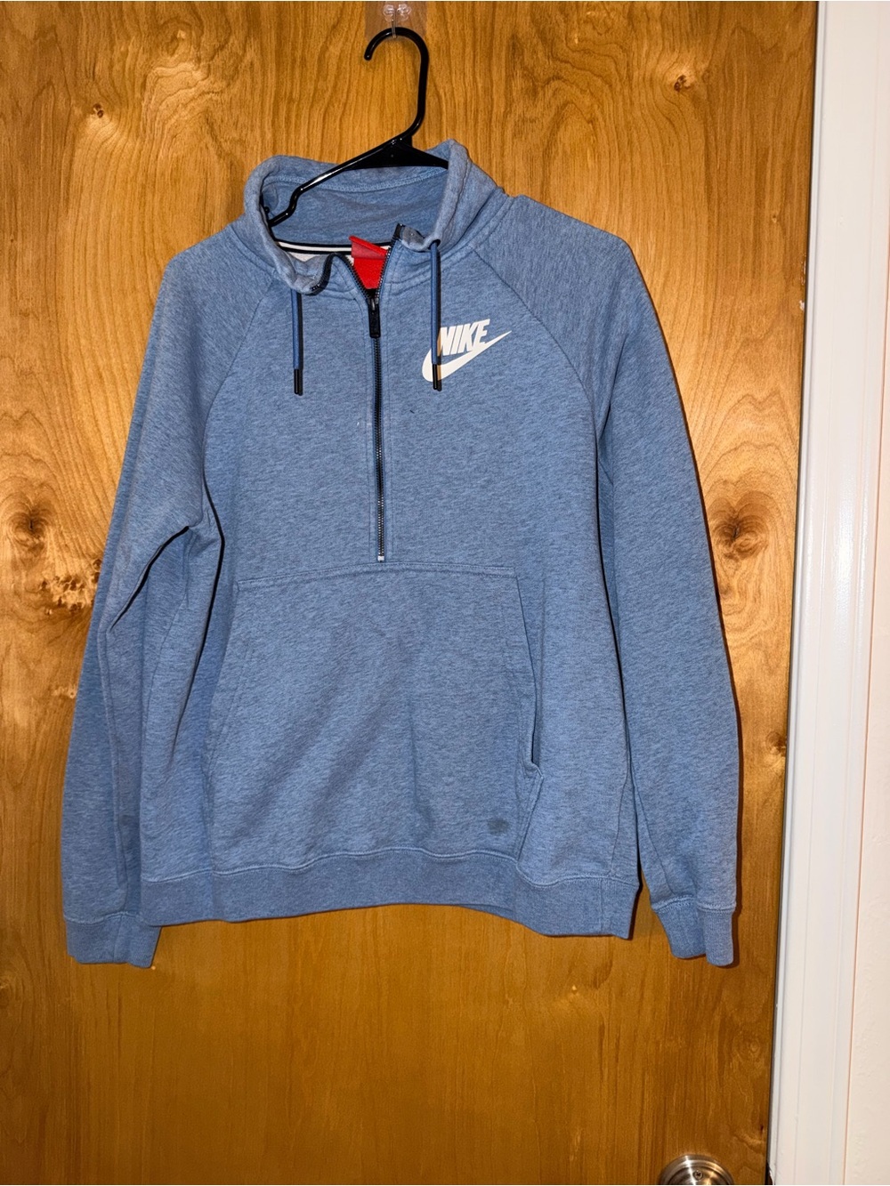 Men’s Nike Blue Half-Zip Pullover